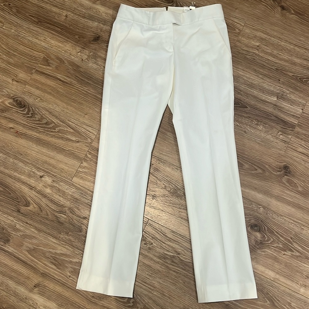 NWT Theory Cream/ivory Pants Size 4 Beautiful